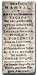 Oracolo manuale e arte di prudenza