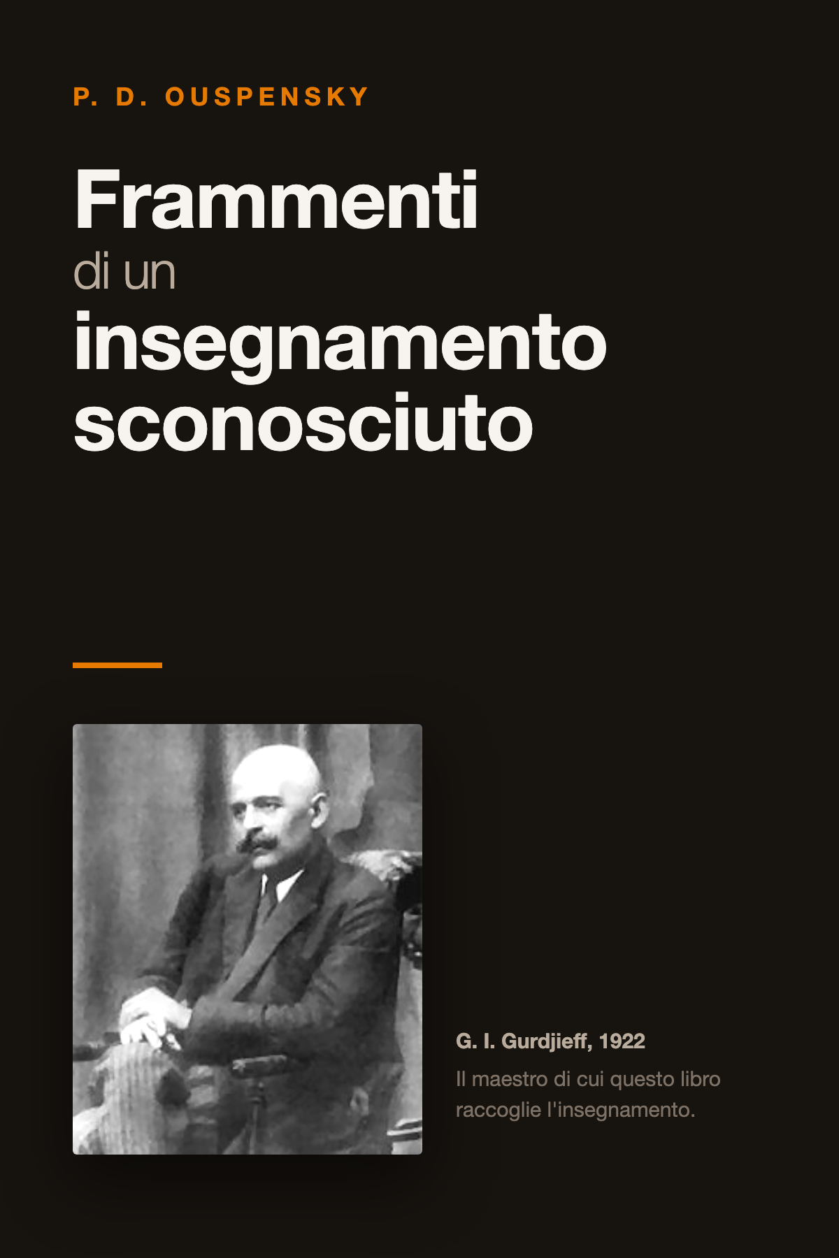 Frammenti di un insegnamento sconosciuto