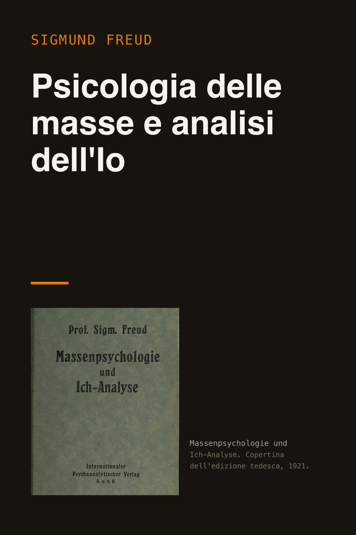 Psicologia delle masse e analisi dell'Io
